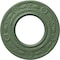 Ekena Millwork Daniela Ceiling Medallion (Fits Canopies up to 3 7/8"), 8"OD x 3 7/8"ID x 1/2"P, Athenian Green CM08DNAGF - alternate 1